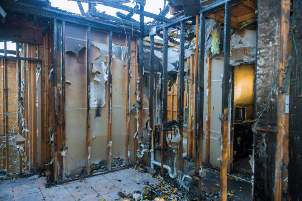 Professional Soot Cleanup technician working in First Mesa, AZ